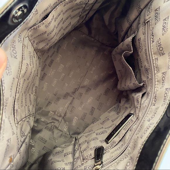 Large Silver Michael Kors Purse - Picture 6 of 10